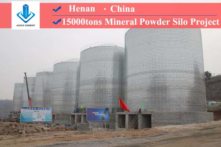 看澳十幸运168开奖视频现在直播 Mineral Powder Storage Silos Project In Xingyang,Henan, China