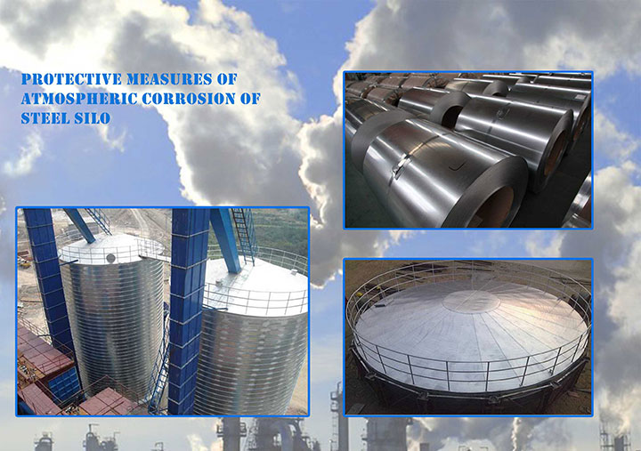 The Protective Measures of Atmospheric Corrosion of Steel Silo 