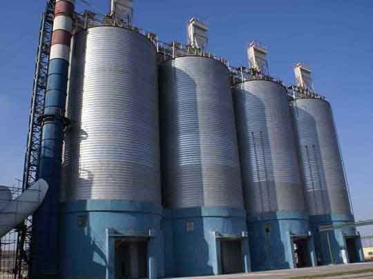 coal storage silo system