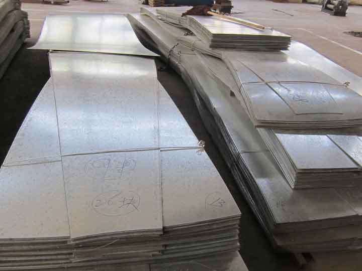 galvanized plate for making silo