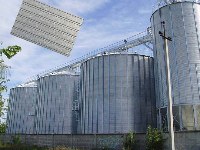 galvanized steel silo