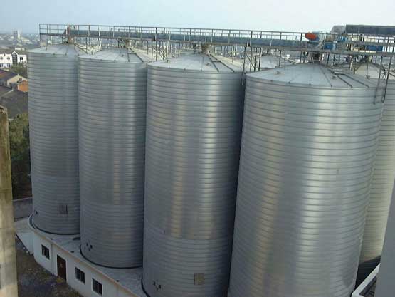 Calcined Petroleum Coke Storage Silo